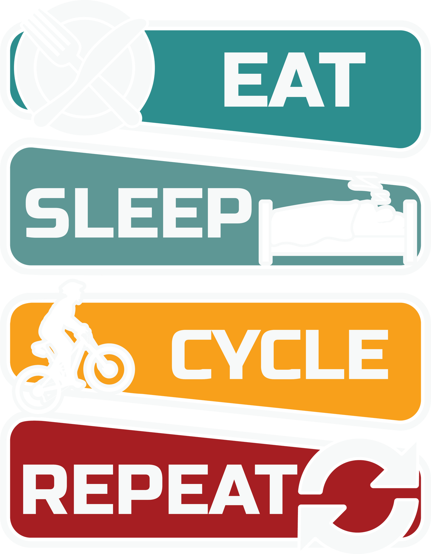 Cycling Passion DTF Transfers Theme Pack (20 Prints)