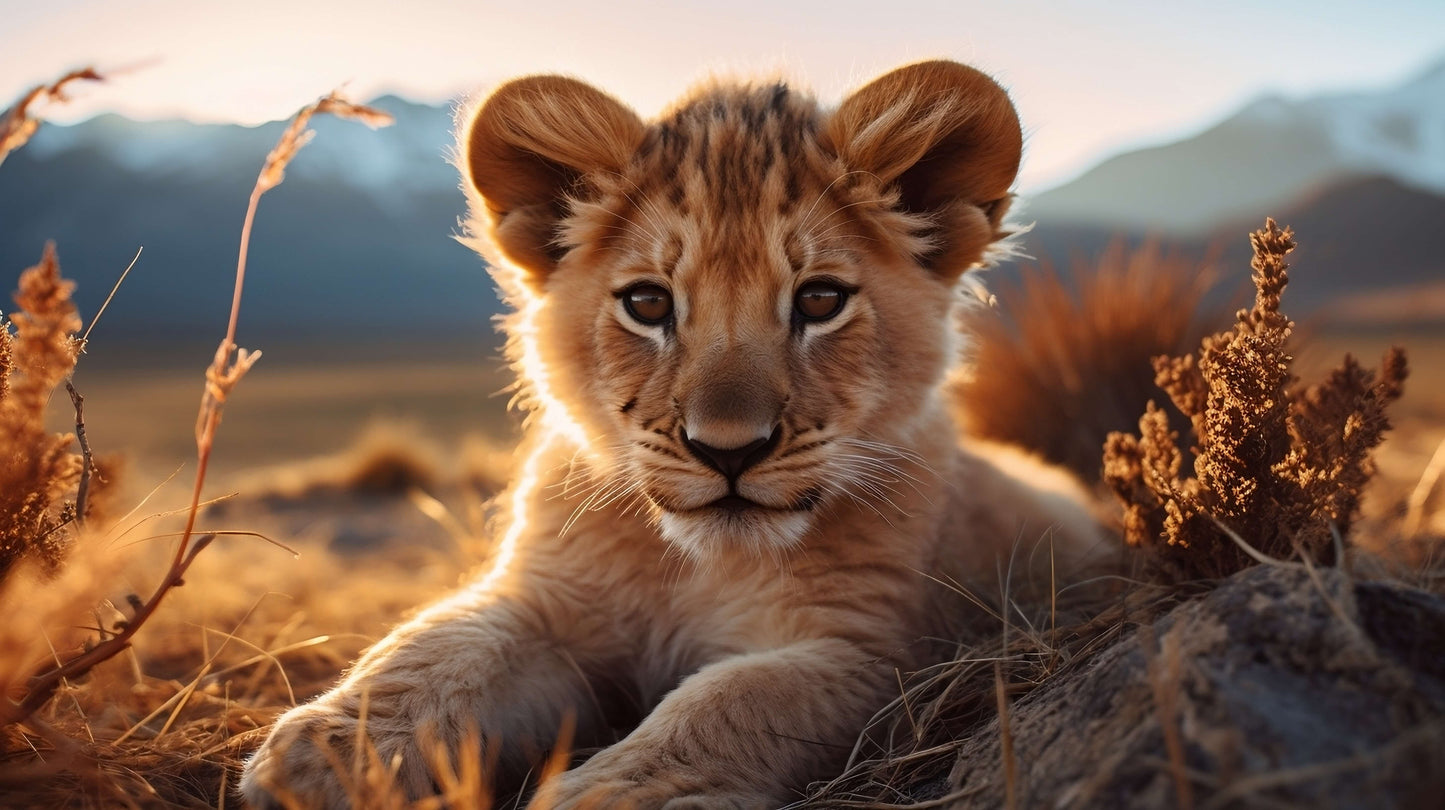 "Cubby Cub" Stock Fine Art Prints - 2 Piece