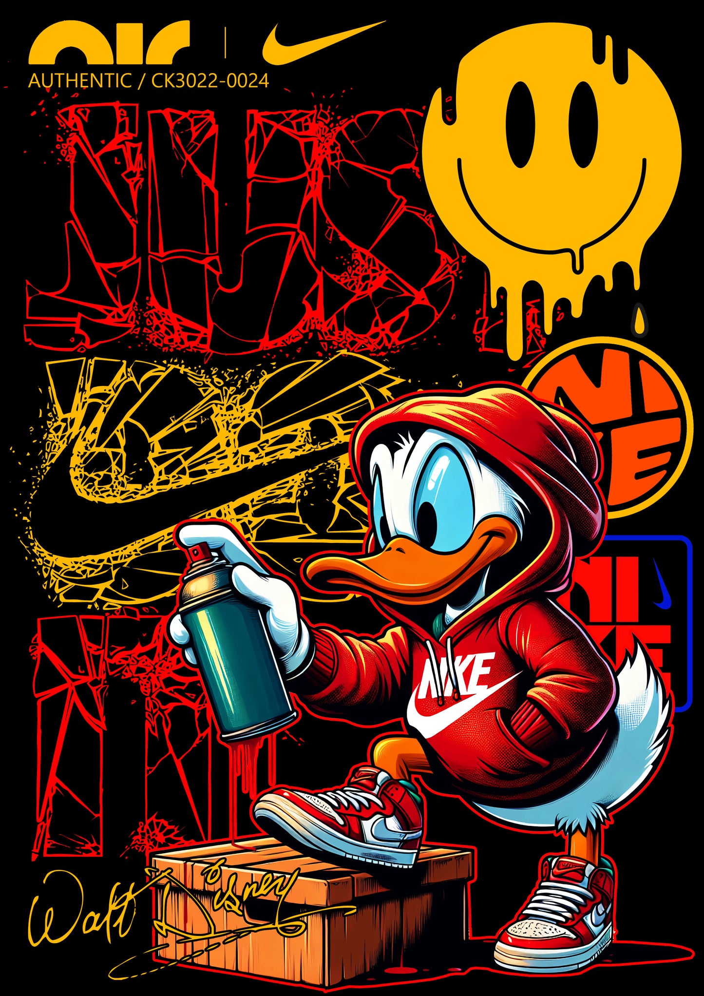 Mickey Streetwear DTF Transfer Themed Pack - For Darks (10 Prints)