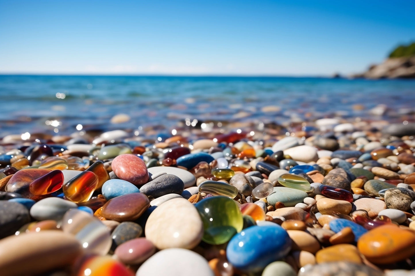 "Pebble Beach" Stock Fine Art Print