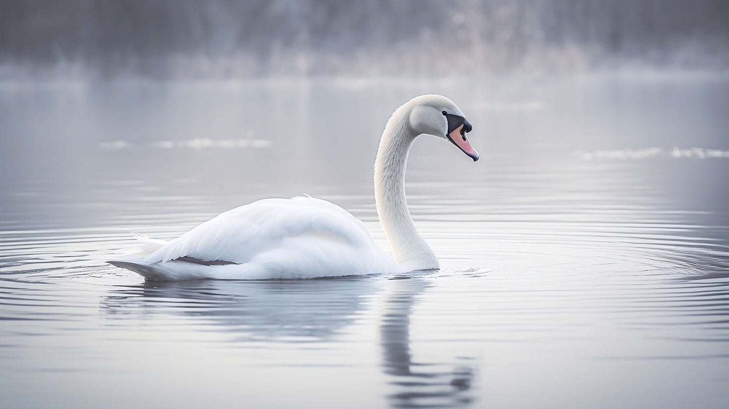 "The Swan Song" Stock Fine Art Print