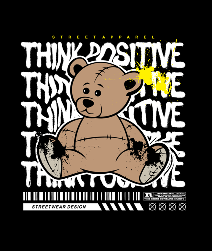 Urban Positive Designs - DTF Transfer Themed pack For Dark Colors (13 Prints)