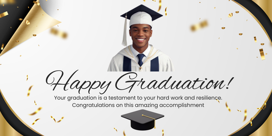 Stock Inset Modern Graduation Banner Class of 2025 - Just Add A Photo