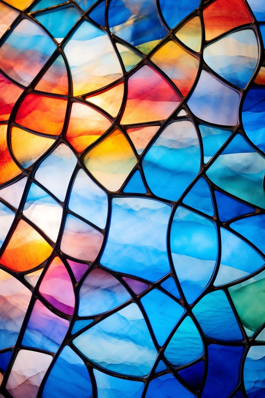 "Glass Stained" Stock Fine Art Print