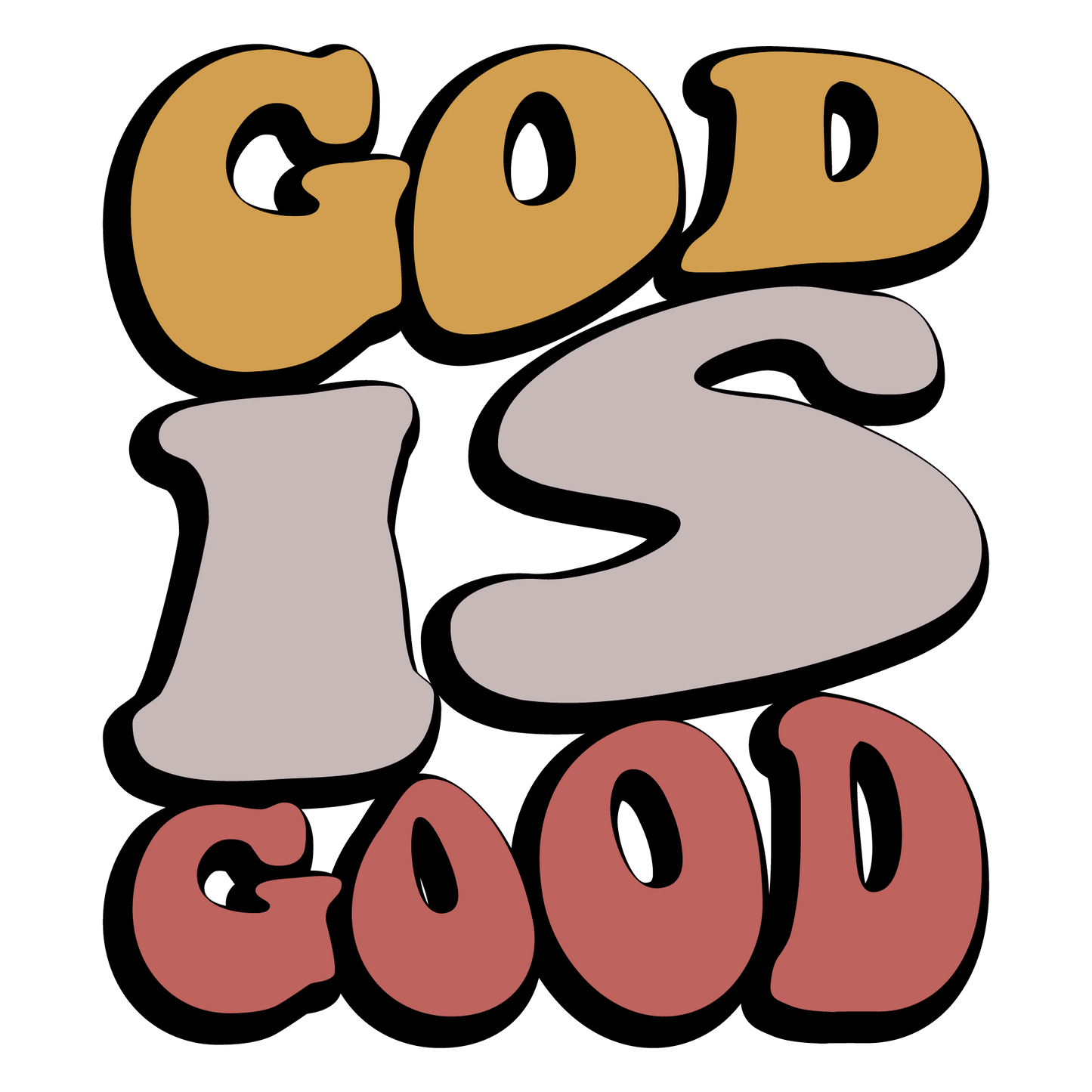 Retro Christian Big Words  DTF Transfers Themed Pack (18 Prints)