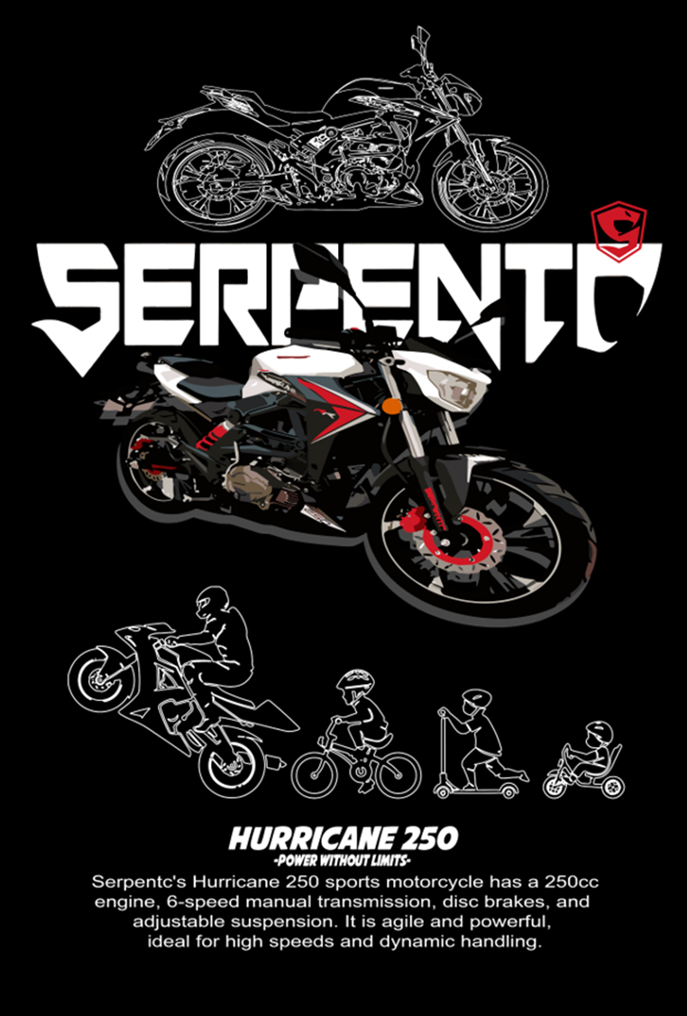 Motorcycle DTF Transfer Themed Pack 2  - For Dark Colors (13 Prints)