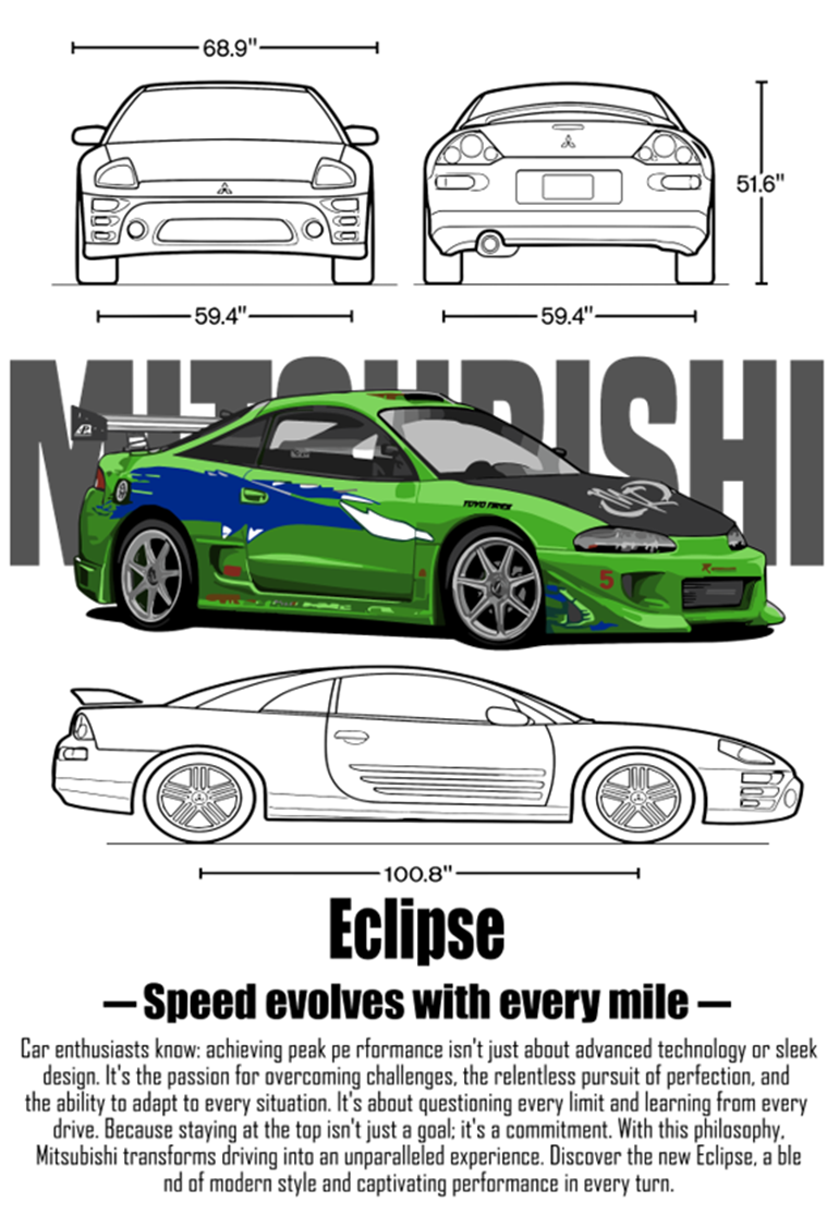 Super Cars DTF Transfer Themed Pack - (12 Prints)
