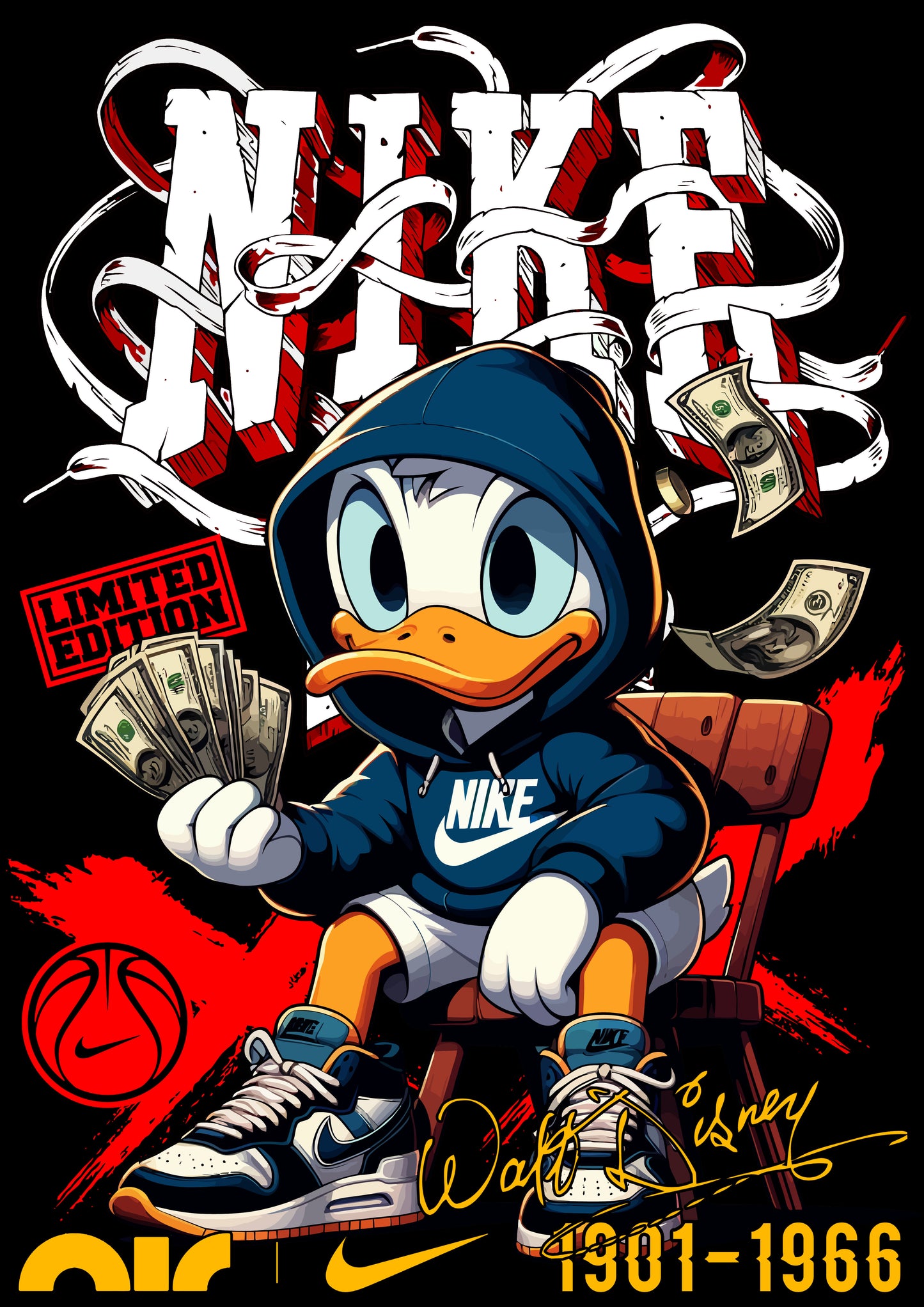 Mickey Streetwear DTF Transfer Themed Pack - For Darks (10 Prints)
