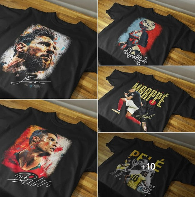 Soccer Stars 14 Semi-Tone Themed Pack -  (12 Prints)