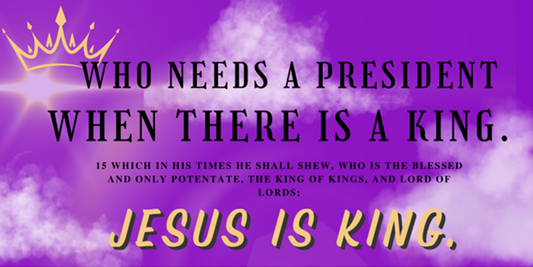 Jesus Is King Banner