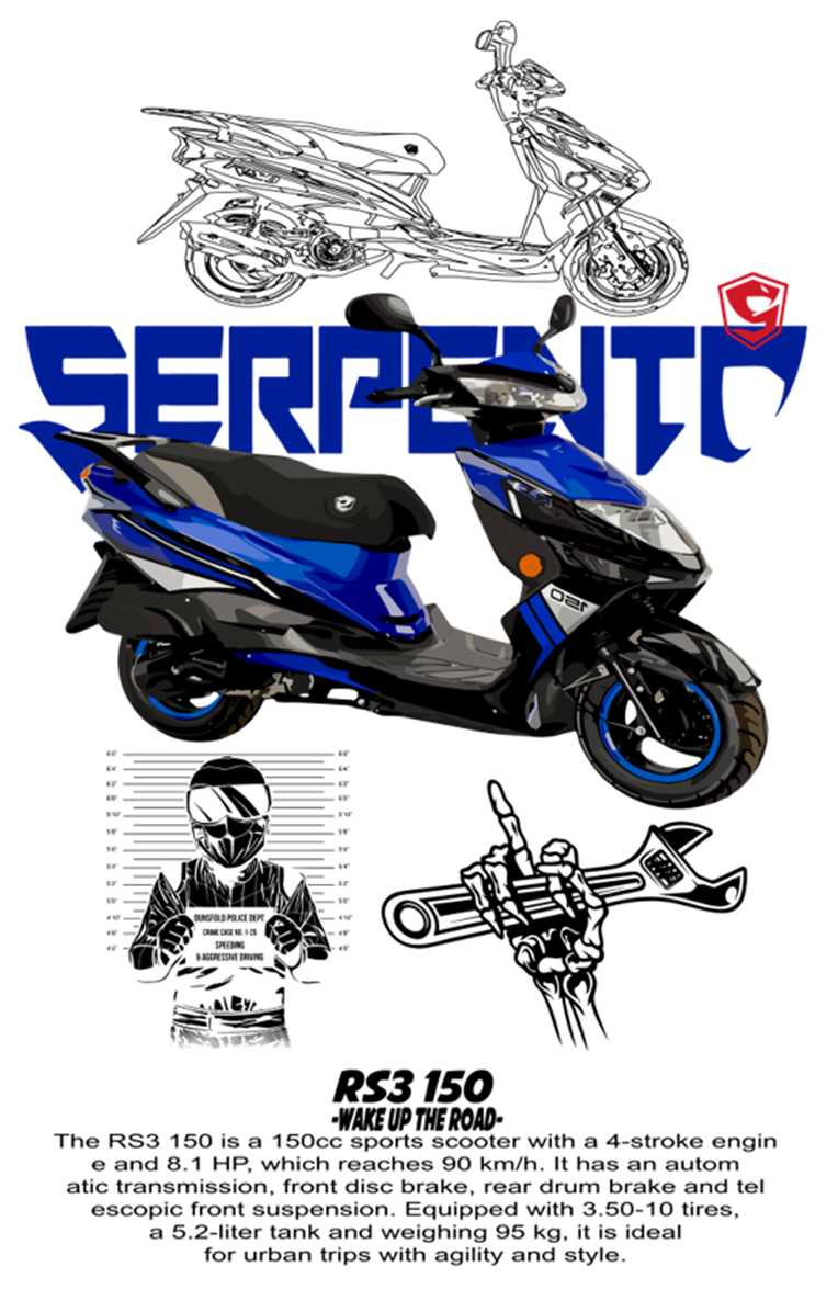 Motorcycle DTF Transfers  Themed Pack - For Light Colors (15 Prints)
