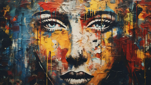 "Wonderful Woman" Stock Fine Art Prints - 2 Piece